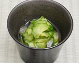 簡単・きゅうりの酢の物（三杯酢）副菜に作り方4写真