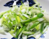 小松菜とぶなしめじのインスタントラーメン作り方8写真