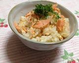 年末年始や行楽に★塩鮭の炊き込みご飯作り方7写真