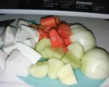 圧力鍋で時短！適当肉じゃが♬作り方1写真