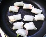 シソささみチーズめんたいの巻き巻き焼き♪作り方10写真