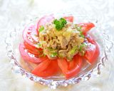 ヘルシー美味☆牛肉のすりおろし林檎和え✿作り方5写真