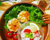 ＊トースターで紅ポテ餃子＊作り方13写真