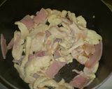 チキンとベーコンのトマトソースパスタ作り方6写真