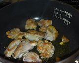 鶏もも肉ニンニクチップ＆塩漬け焼き♬作り方3写真
