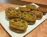 ◆簡単アレンジ♡蓮根の照り焼き挟み焼き◆作り方7写真