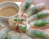 バンバンジー風☆生春巻き作り方5写真