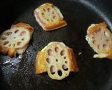 れんこんチーズせんべい♪ビールにグッ！作り方1写真