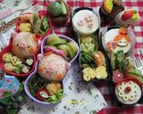 ハート型で簡単ぶうぶうちゃんおにぎり作り方18写真
