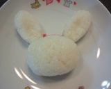 キャラ弁に♪ ☆うさぎのモフィ☆作り方2写真