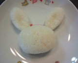 キャラ弁に♪ ☆うさぎのモフィ☆作り方2写真