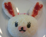 キャラ弁に♪ ☆うさぎのモフィ☆作り方3写真