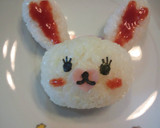 キャラ弁に♪ ☆うさぎのモフィ☆作り方4写真