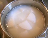豚バラと大根カボチャ☆ごま味噌バター煮作り方1写真