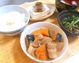 豚バラと大根カボチャ☆ごま味噌バター煮作り方7写真