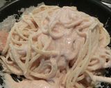 超濃厚！タラコクリームチーズパスタ作り方5写真