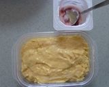 苺マーブル模様のヨーグルト蒸しケーキ作り方4写真