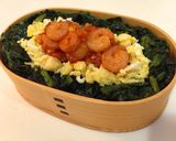 エビチリ丼弁当♪作り方6写真