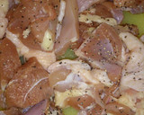 鶏肉とスナップエンドウの柚子胡椒炒め作り方1写真