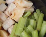 タケノコとフキの鮪煮作り方4写真