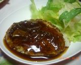 とうふハンバーグ・ガーリックソース～♪作り方10写真