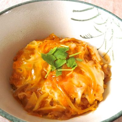 食堂の半熟とろとろ玉子丼♫ by むぎタロウ 【クックパッド】 簡単