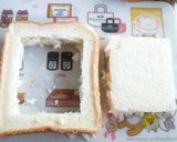 焼きマヨネーズベーコンエッグチーズ食パン作り方1写真