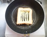 焼きマヨネーズベーコンエッグチーズ食パン作り方3写真
