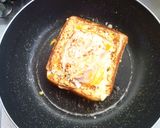 焼きマヨネーズベーコンエッグチーズ食パン作り方7写真