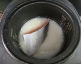 鮭と蕪の葉の炊き込みご飯作り方4写真