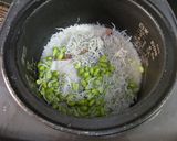 鮭と蕪の葉の炊き込みご飯作り方5写真
