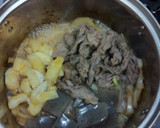 牛肉のすき焼き風炒め作り方3写真