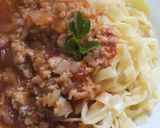 自家製ソーセージとトマトのパスタ☆作り方3写真