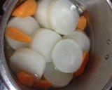 さば水煮缶詰と大根の煮物作り方1写真