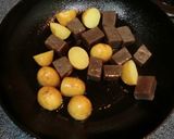 おつまみ☆新じゃがとこんにゃくの甘辛作り方4写真