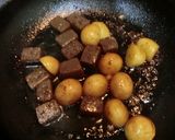おつまみ☆新じゃがとこんにゃくの甘辛作り方5写真