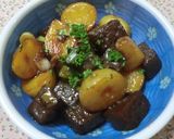 おつまみ☆新じゃがとこんにゃくの甘辛作り方6写真