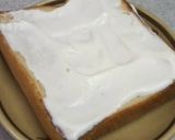 息子考案〜ホイップ味噌レーズントースト作り方3写真