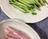 レタス・胡瓜・トマトで☆サラダそうめん作り方3写真