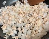 逸品*きのこと鶏ひき肉の和風パスタ作り方2写真