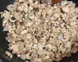 逸品*きのこと鶏ひき肉の和風パスタ作り方3写真