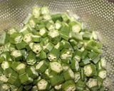 簡単15分！オクラ＆ポテトのドライカレー作り方1写真