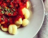 ５分でできるニョッキのトマトソース♪作り方5写真
