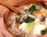 ✿°.豆腐とキノコのあんかけスープ.°✿作り方3写真
