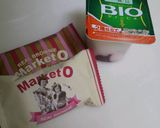 ダノンビオ on チョコブラウニー作り方1写真