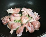 鶏もも肉のパプリカ煮込み☆ポテト添え作り方4写真