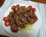 ★鶏むね肉で手羽先風★作り方5写真