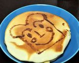 チョコペン不要のお絵かきホットケーキ作り方1写真
