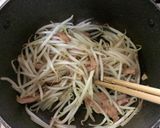 簡単一品*もやしとベーコンのペへロン炒め作り方5写真