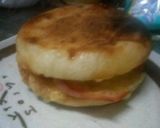 洗い物なし!!目玉焼きベーコンバーガー♪作り方8写真